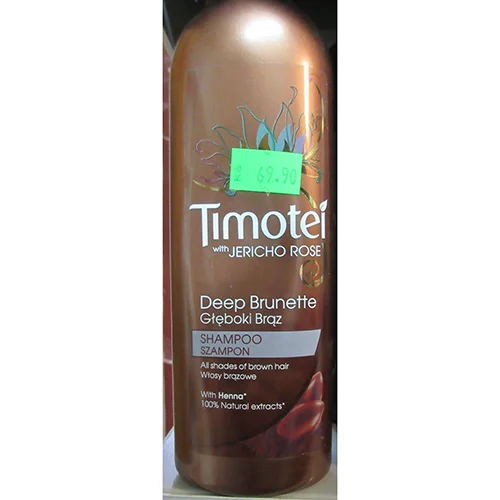 Timotei — SHAMPOO Deep Brunette with JERICHO ROSE