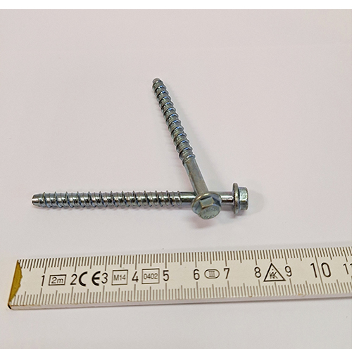 SPAX — Betonschraube Kopfformen HS, SK, RK, RKG, IG, AG
