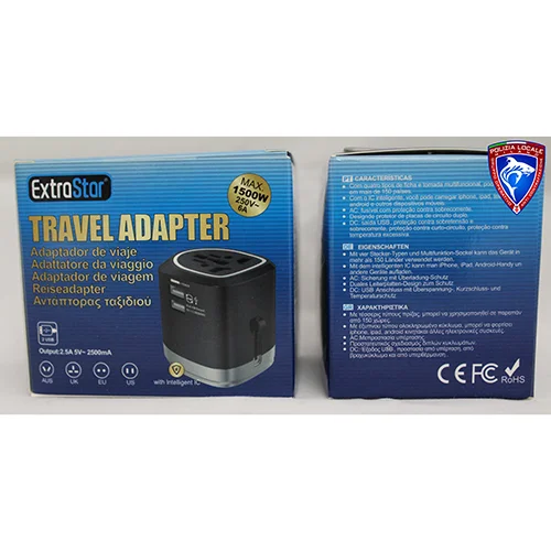 Extrastar — TRAVEL ADAPTER