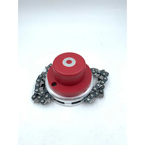 Barafat Universal Weed Eater Head, Chain Trimmer Head 65Mn (Red)