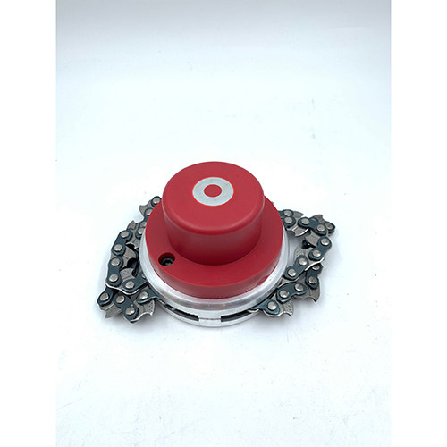 Barafat Universal Weed Eater Head, Chain Trimmer Head 65Mn (Red)