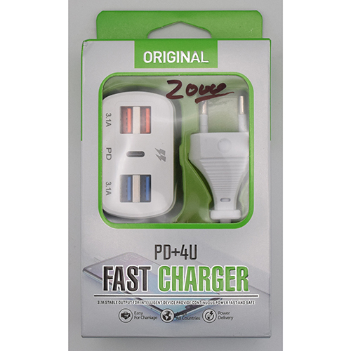 ORIGINAL — Fast charger PD+4U