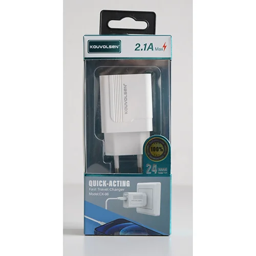 KOUVOLSEN — QUICK-ACTING Fast Travel Charger