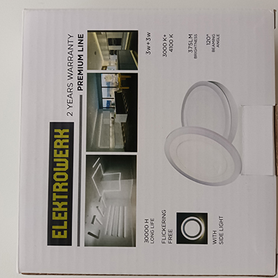 Elektrowerk — LED twin panel light