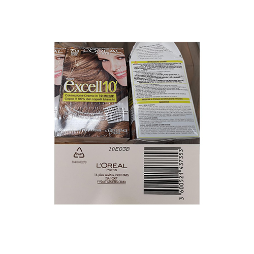 L'OREAL PARIS — Excell10 - colorazione permanente - biondo scuro glace 7.13