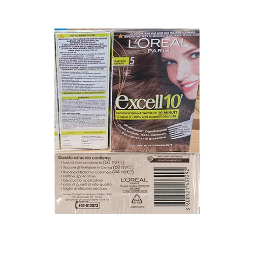 L'OREAL PARIS — Excell 10 - Castano chiaro 5