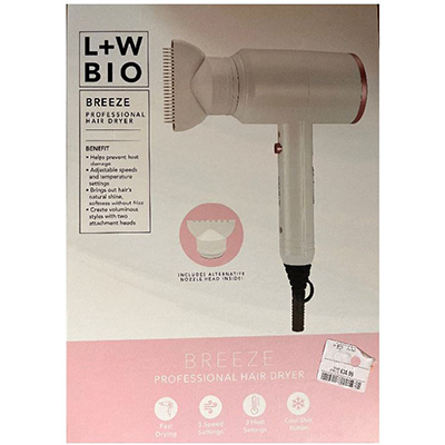 L+W — Bio Breeze Hairdryer