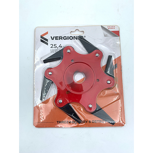 VERGIONIC — DISC FOR BRUSH TRUNKER 6 BLADES BLADE HEAD