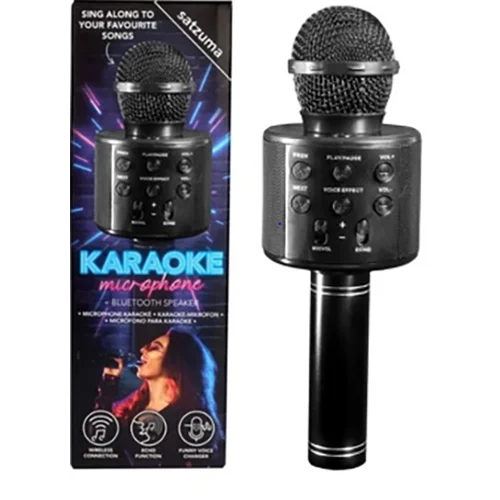 Satzuma — Satzuma Bluetooth Karaoke Microphone