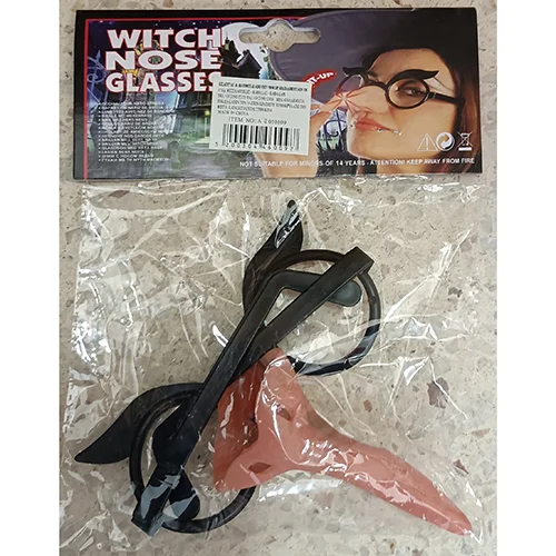 Witch nose glasses