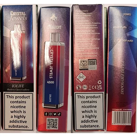 IMOMENT — CRYSTAL JEWEL IOLIFE Blueberry Cherry Cranberry