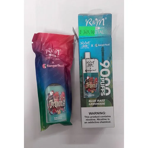 R&M® — R&M® 9000 CRYSTAL X KangerTech® 9000 PUFFS