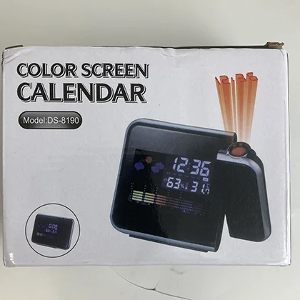 Color screen calendar