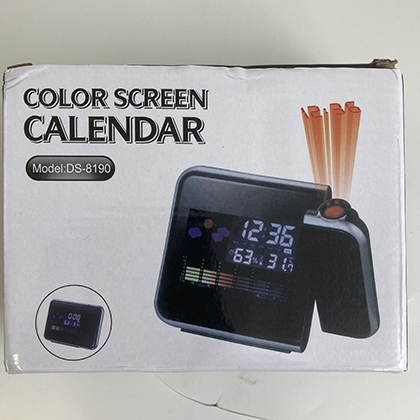 Color screen calendar