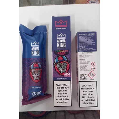 Aroma king TORNADO 7000 puffs — AROMA KING TORNADO 7000,  BLUE RASPBERRY