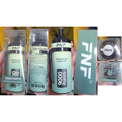 FNF® 9000 puffs — FNF 9000 PUFFS WATERMELON BLUEBERRY