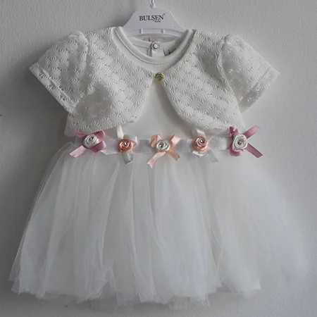 BULSEN BABY — YALLIK DELIKLI BOLEROLU ELBISE