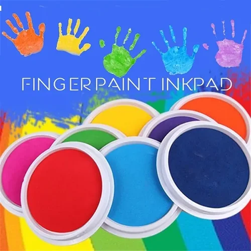lavable enfants enfants diy palm graffiti doigt peinture doodle tampon d'encre peint nouveau-né