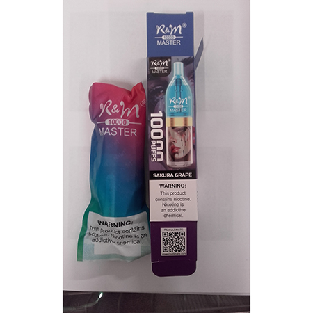 R&M® 10000 MASTER, 10000 PUFFS — R&M® 10000 MASTER, Salt Nicotine 2%