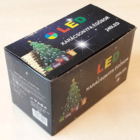 „LED KARÁCSONYFA ÉGŐSOR 240LED”