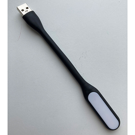 USB LED light Böjbar USB LED Lampa - Svart