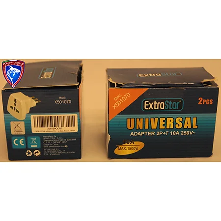 Extrastar — UNIVERSAL ADAPTER 2P+T