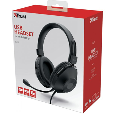 TRUST — USB Headset for PC & laptop