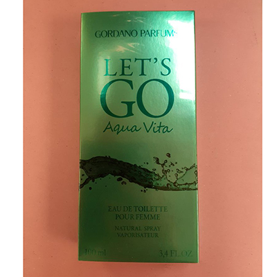 GORDANO PARFUMS — Let's go Aqua Vita