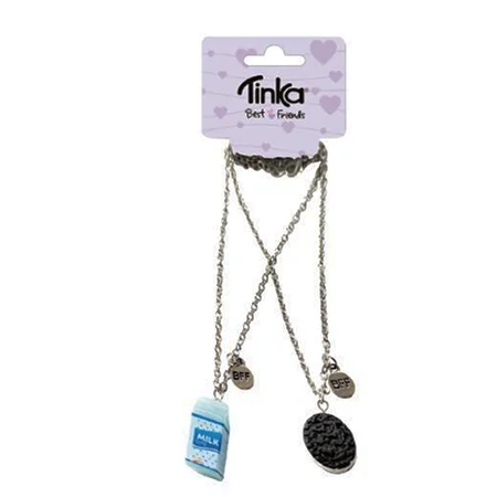 Tinka Best Friends — Tinka Best Friends - Oreo & Milk Necklace