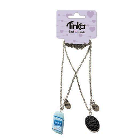 Tinka Best Friends — Tinka Best Friends - Oreo & Milk Necklace
