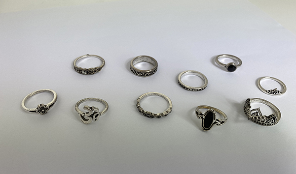 Bohemian Statement Ring Set Vintage