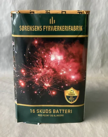 Sørensens Fyrværkerifabrik — 16 Skuds batteri