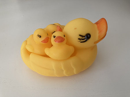 Rubber Squeaky Yellow Duck Shower Tub Floating