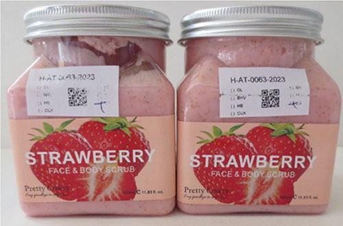 pretty cowry — Strawberry Face & Body Scrub