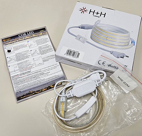 H+H Leipzig — COB 230V LED Strip Streifen