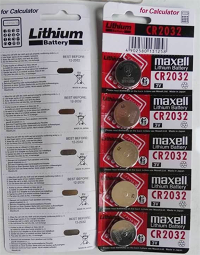 Maxell — MAXELL CR 2032
