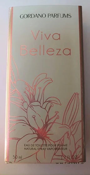 GORDANO PARFUMS — Viva Belleza 93