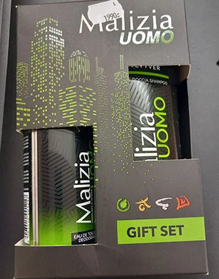 Malizia — Malizia Uomo Vetyver gift set for men