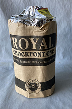 Fyrværkerieksperten a/s — Royall Chockfontæne