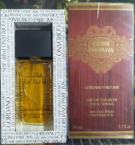 GORDANO PARFUMS — CUBA HAVANA