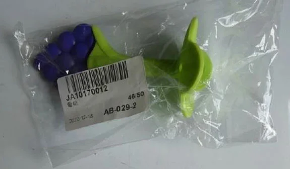 Bébé silicone anneau de dentition enfants mâcher dents jouets fruit bite sans