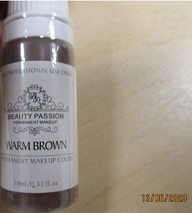 Beauty Passion Permanent makeup Color Warm Brown