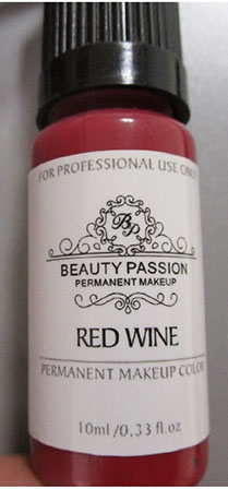 Beauty Passion Permanent Makeup Color Red Wine