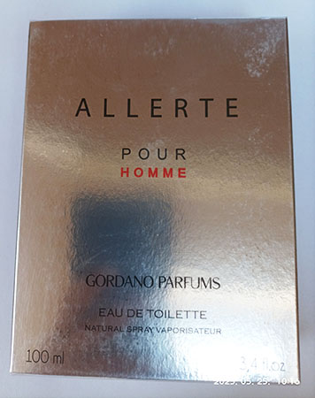 GORDANO PARFUMS — Allerte 35