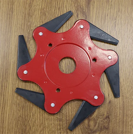 Attachment for brush cutters