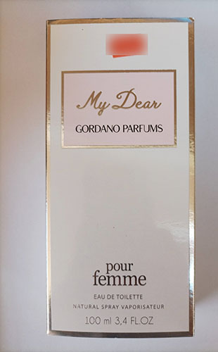 GORDANO PARFUMS — My Dear 178