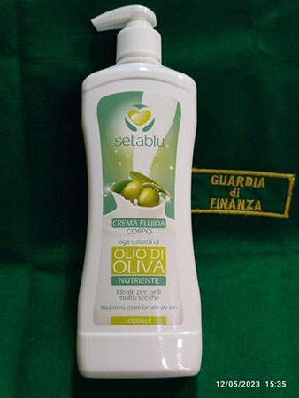 Setablu — Crema fluida corpo agli estratti di olio d'oliva