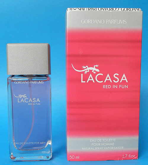 GORDANO PARFUMS — LACASA RED IN FUN 60