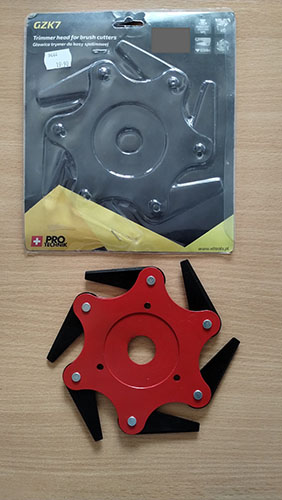 PRO TECHNIK — Trimmer head for brush cutters