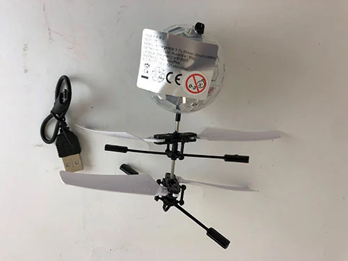 Drone with a discoball